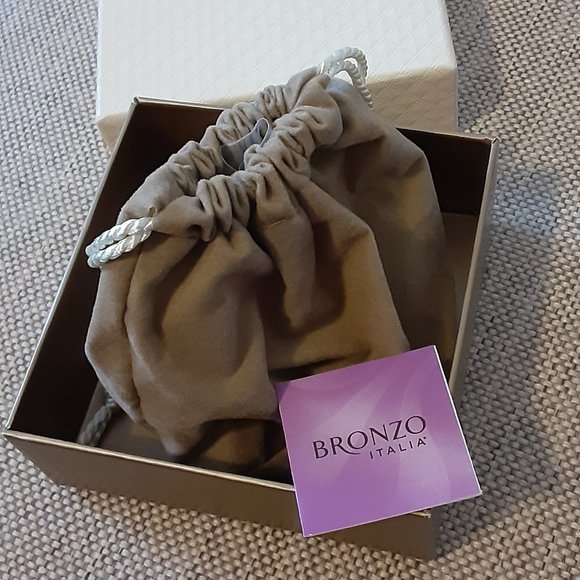 Bronzo Italia(R) 20" Reversible Herringbone Necklace - Picture 4 of 8